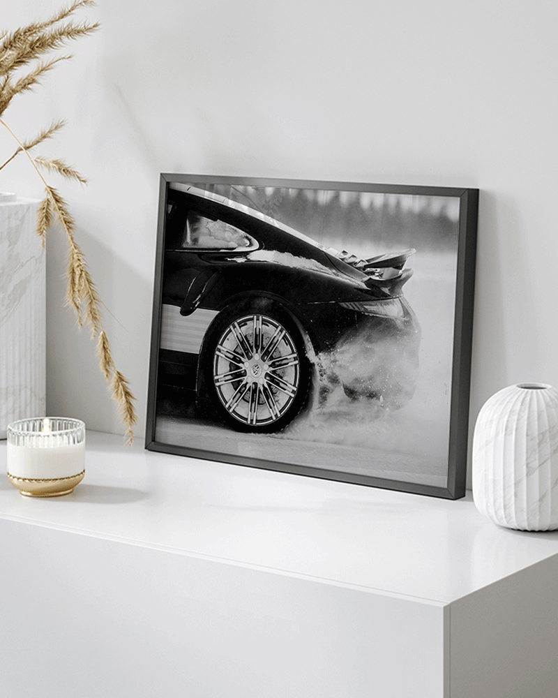 Winter Porsche
