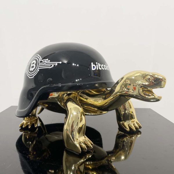 Bitcoin I – Golden Peace Turtle - Afbeelding 2