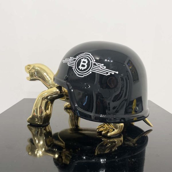 Bitcoin I – Golden Peace Turtle - Afbeelding 5