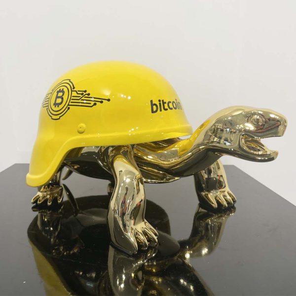 Bitcoin III- Golden Peace Turtle - Afbeelding 2