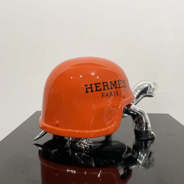 Hermes – Silver Peace Turtle - Afbeelding 3