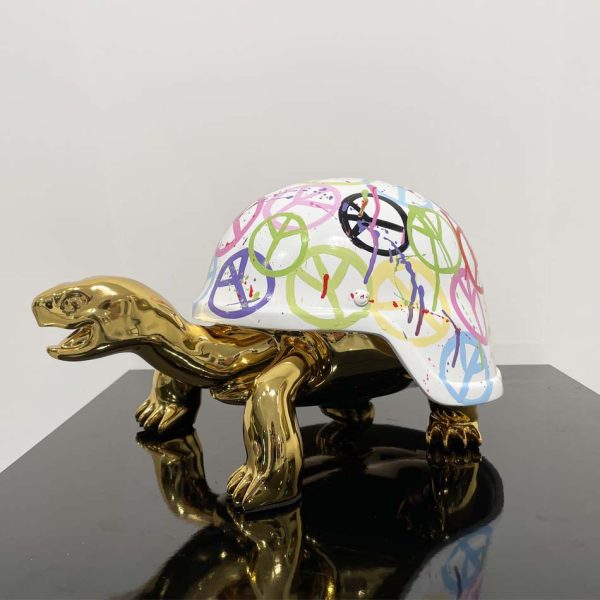 World Love – Golden Peace Turtle