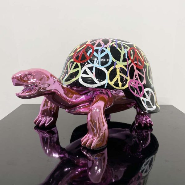 World Love – Pink Peace Turtle