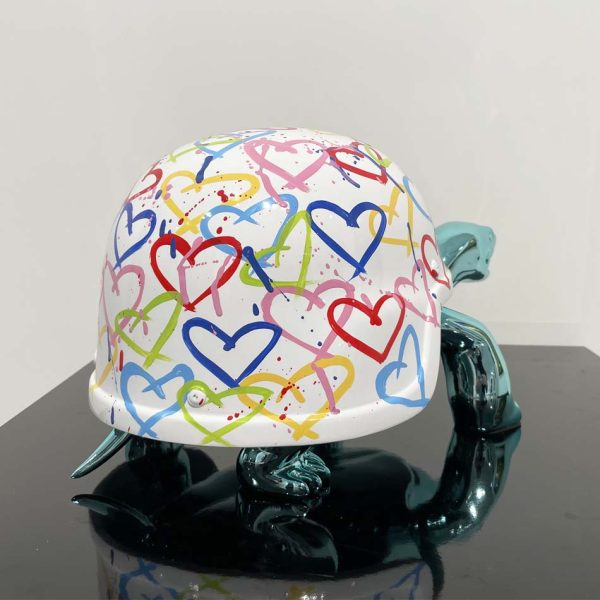 World Love – Turquoise Peace Turtle - Afbeelding 4