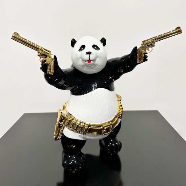 Street Panda Gold– Guns Up! - Afbeelding 2