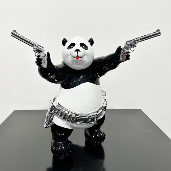 Street Panda Silver – Guns Up! - Afbeelding 3